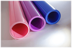 Custom color matched polypropylene sheet